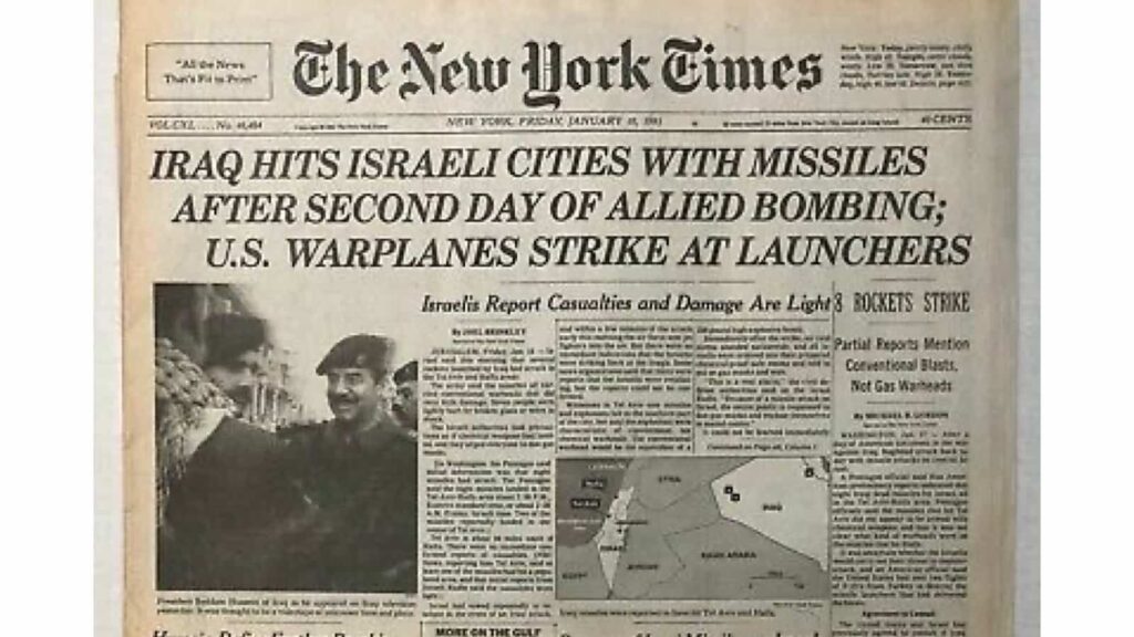 WHY DIDN’T ISRAEL RESPOND TO IRAQ?