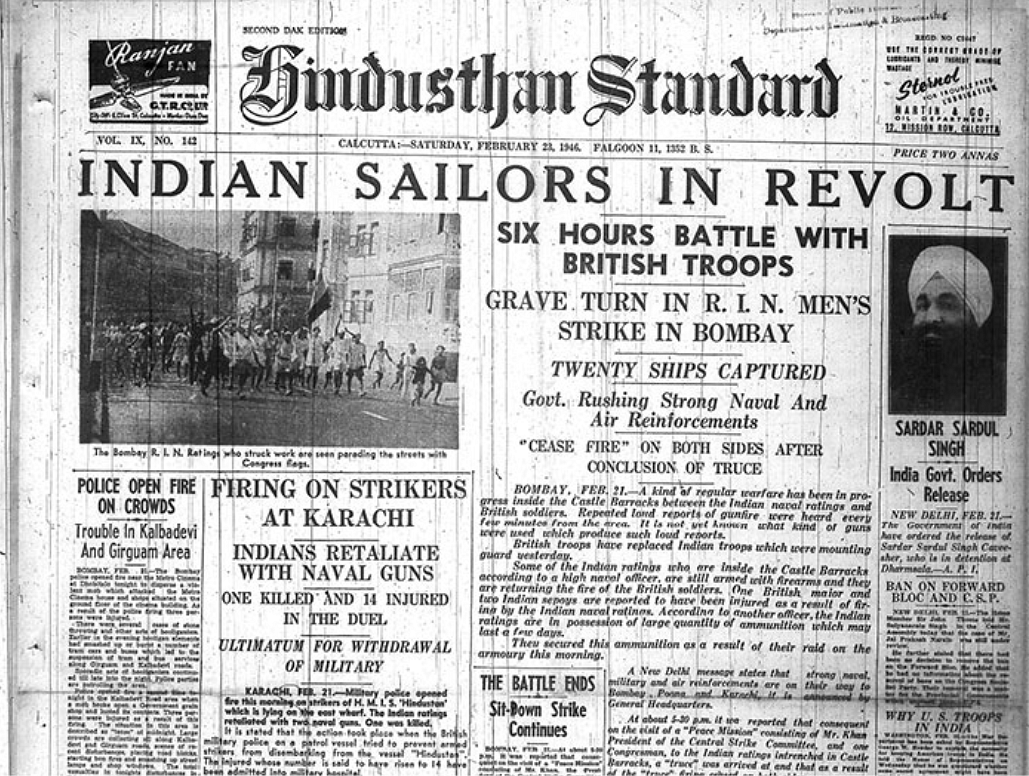 The Muslim Martyrs of Royal Indian Naval Mutiny of 1946
