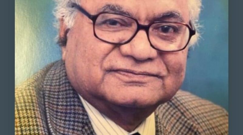 Syed Ahmad, eminent economist and Urdu lover