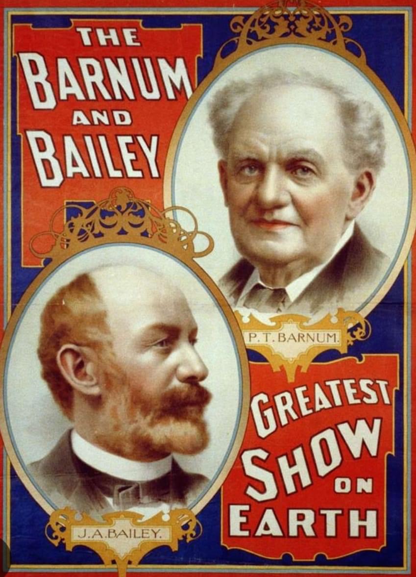 Bailey and Barnum poster