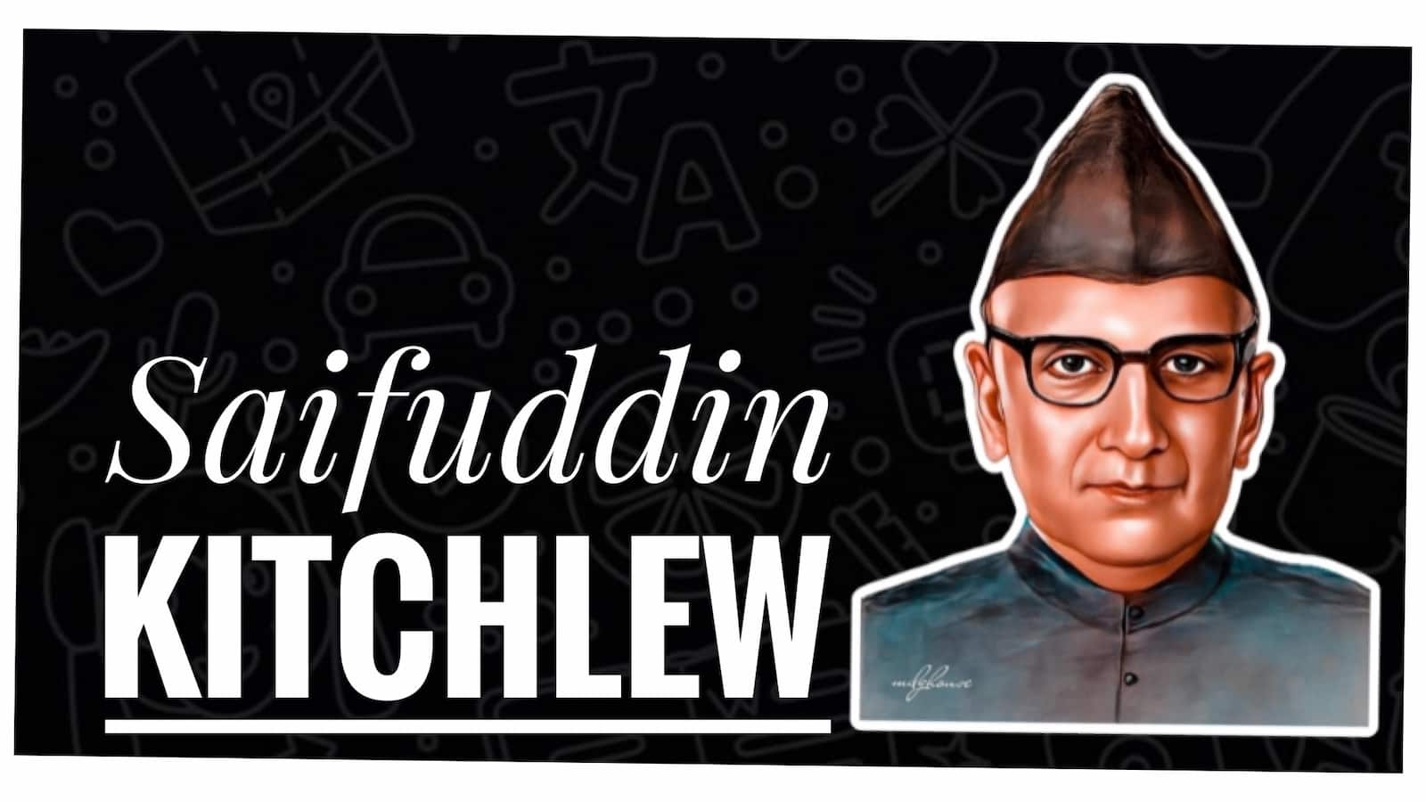 A cover image of Saifuddin Kitchlew, Hero of Jallianwala Bagh