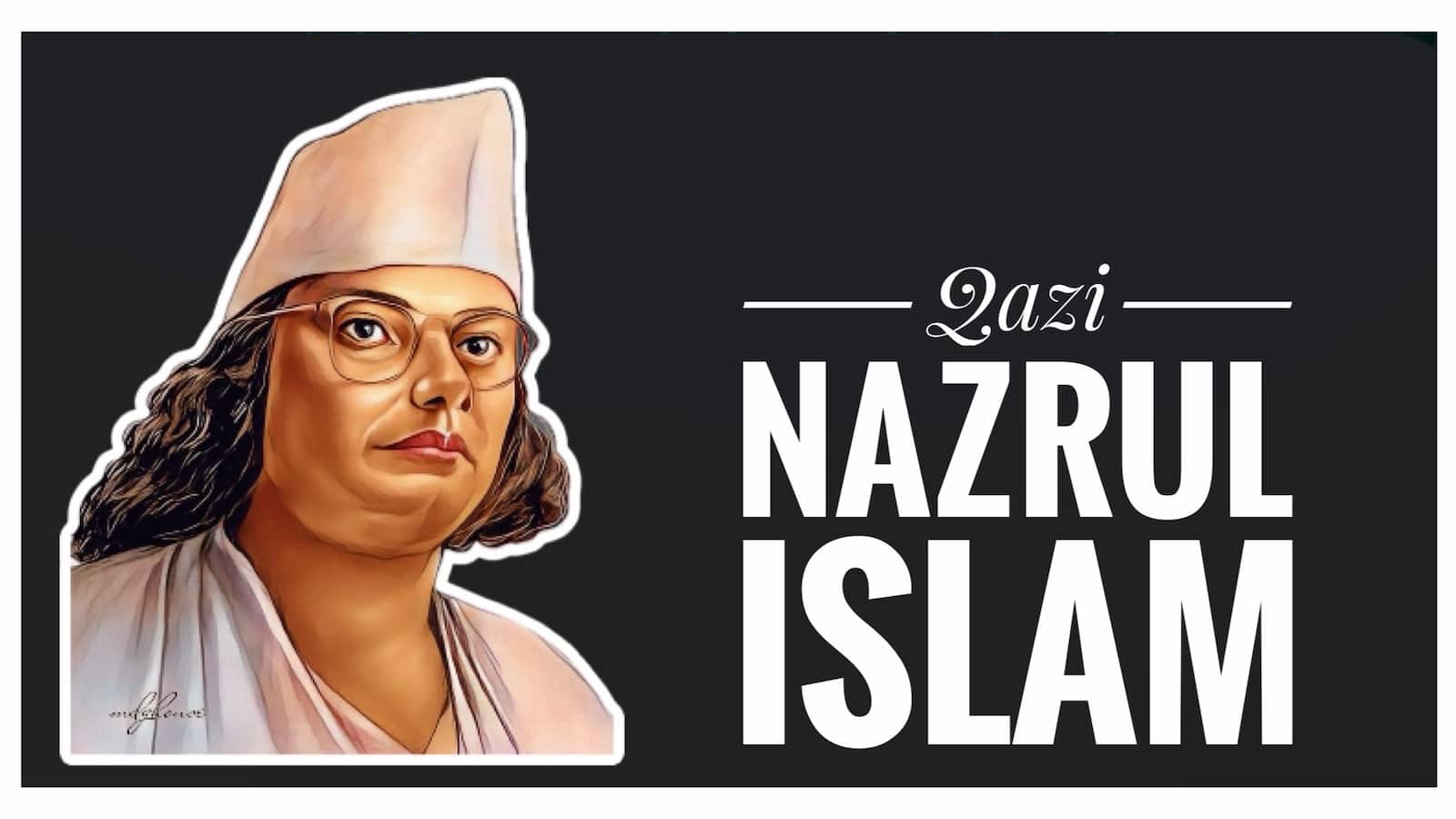 A cover image of Kazi Nazrul Islam