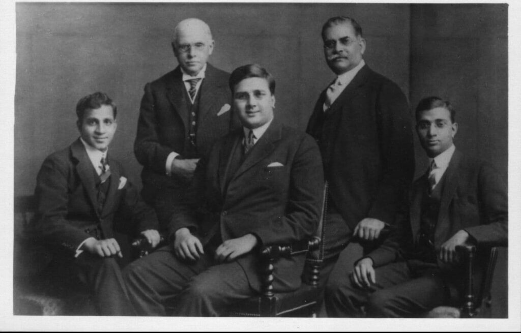 An Oxford Professor with 4 Imam family members, all of them Barristers. Sir Ali imam, his sons Naqui and Reza Imam from Cambridge and his nephew Mehdi Imam from Oxford University.