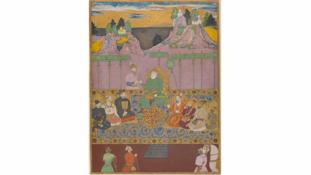 A painting of the Adil Shahi Dynasty