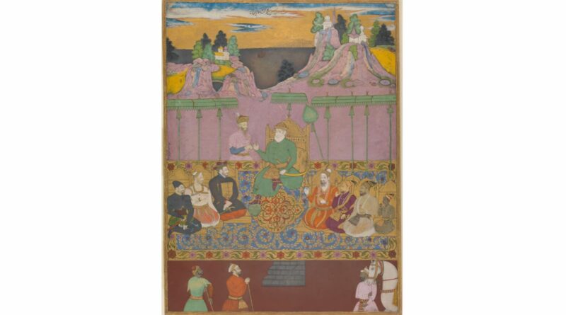 A painting of the Adil Shahi Dynasty