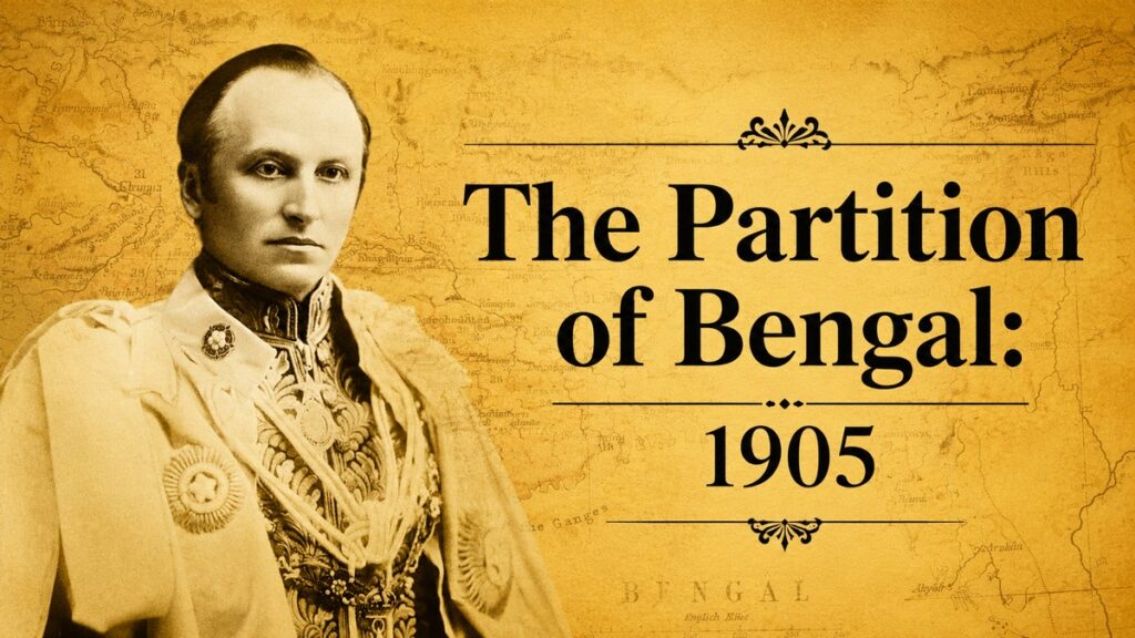 The partition of Bengal by Lord Curzon was a miscalculated colonial move
